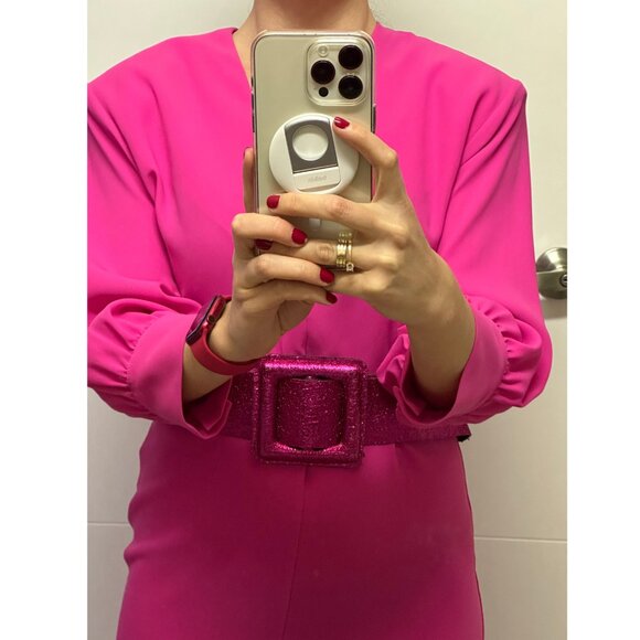 Stunning Fuchsia Pink Dress by IMPERIAL - New Without Tag - Picture 3 of 6